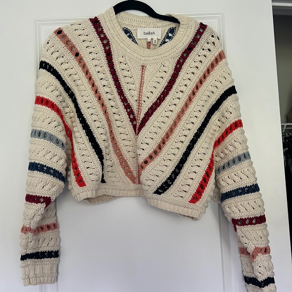 BA&SH gardy sweater size small
